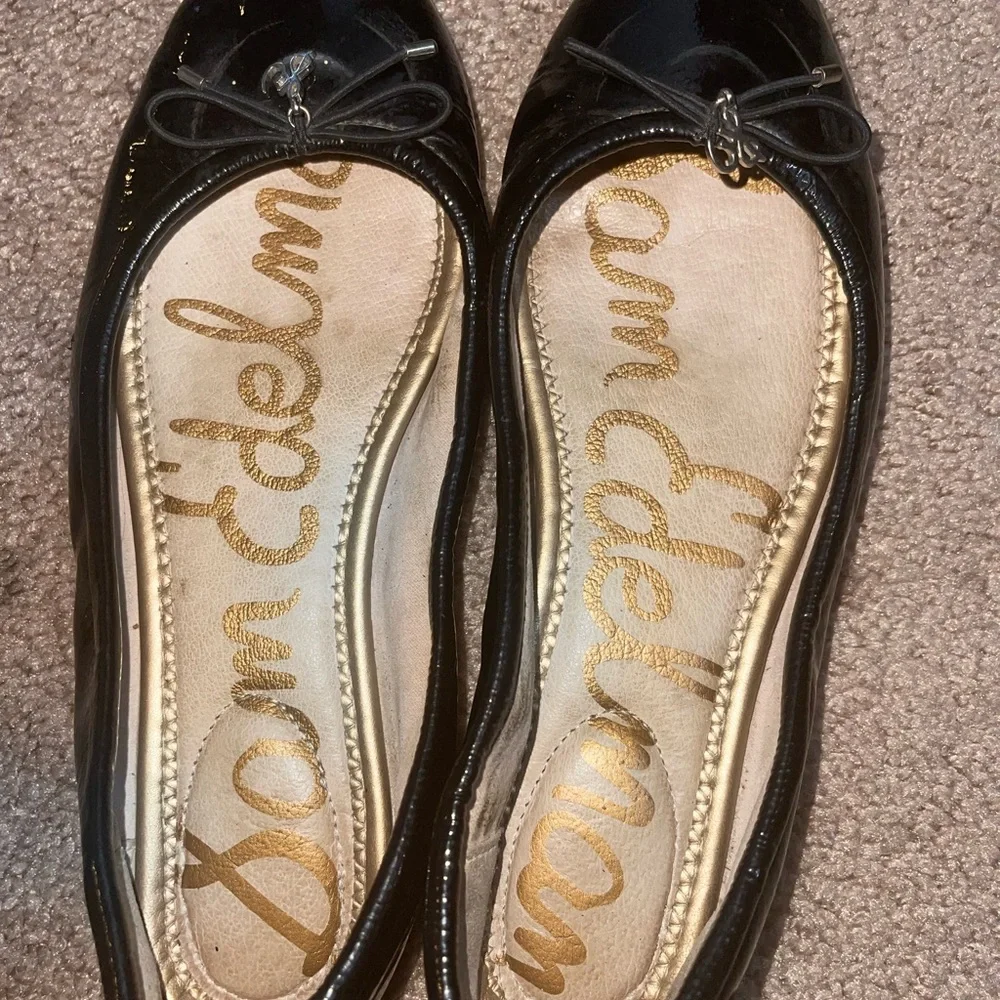 Sam Edelman Black Flats - Picture 9 of 17